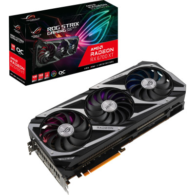 Відеокарта ASUS Radeon 6700 XT ROG STRIX 12GB OC (ROG-STRIX-RX6700XT-O12G-GAMING)