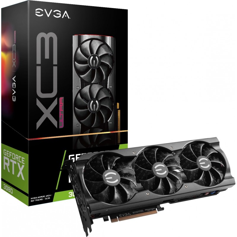 Відеокарта EVGA GeForce RTX 3080 XC3 Ultra Gaming (10G-P5-3885-KR)