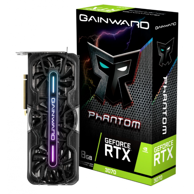 Відеокарта Gainward GeForce RTX 3070 Phantom 8GB GDDR6 (471056224-2171)