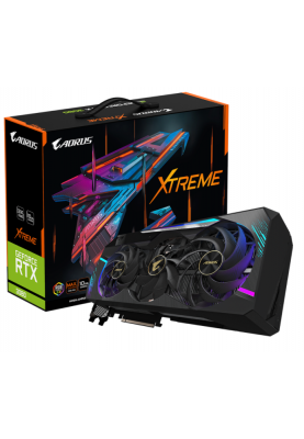 Відеокарта GIGABYTE AORUS GeForce RTX 3080 XTREME 10G (GV-N3080AORUS X-10GD)