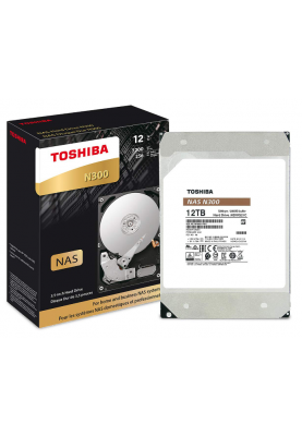 Жесткий диск Toshiba N300 12TB (HDWG21CXZSTA)
