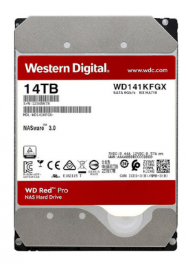 Жорсткий диск WD Red Pro 14 TB (WD141KFGX)