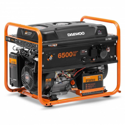 Бензиновий генератор Daewoo Power GDA 7500E