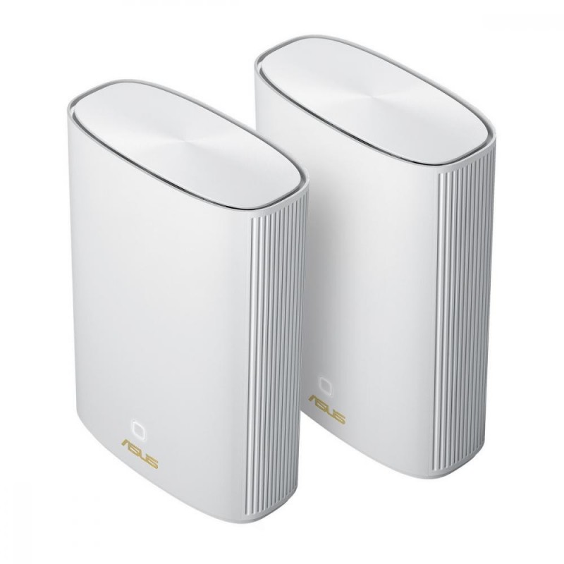 Бездротовий маршрутизатор (роутер) ASUS ZenWiFi AX Hybrid XP4 2-Pack White