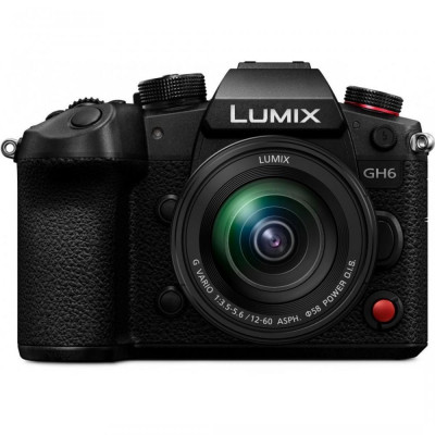 Бездзеркальний фотоапарат Panasonic Lumix DC-GH6 kit 12-60mm f/3.5-5.6 (DC-GH6MEE)