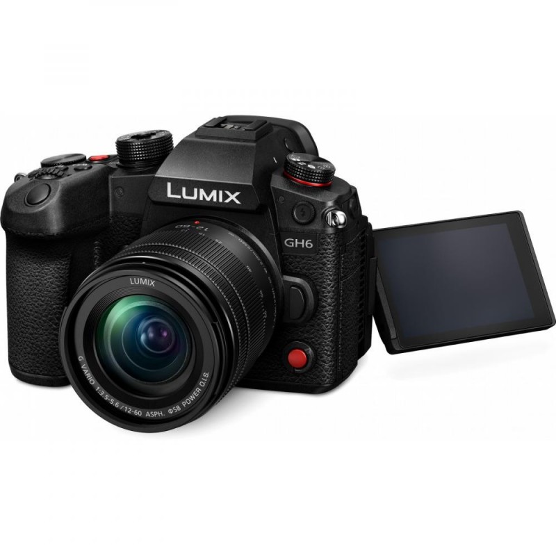 Бездзеркальний фотоапарат Panasonic Lumix DC-GH6 kit 12-60mm f/3.5-5.6 (DC-GH6MEE)
