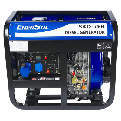 Дизельний генератор EnerSol SKD-7E(B)