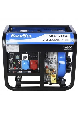 Дизельний генератор EnerSol SKD-7EBU