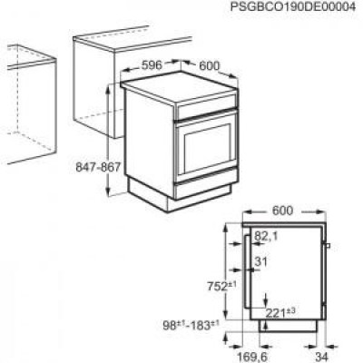 Електрична плита Electrolux LKI66020AX