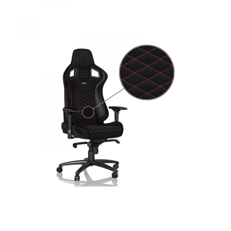 Комп'ютерне крісло для геймера Noblechairs Epic Pink (NBL-PU-PNK-001)