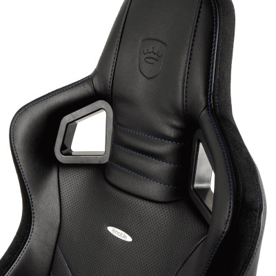 Комп'ютерне крісло для геймера Noblechairs Epic PU leather black/blue (NBL-PU-BLU-002)