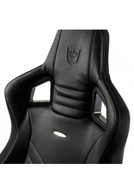 Комп'ютерне крісло для геймера Noblechairs Epic PU leather black/gold (NBL-PU-GOL-002)