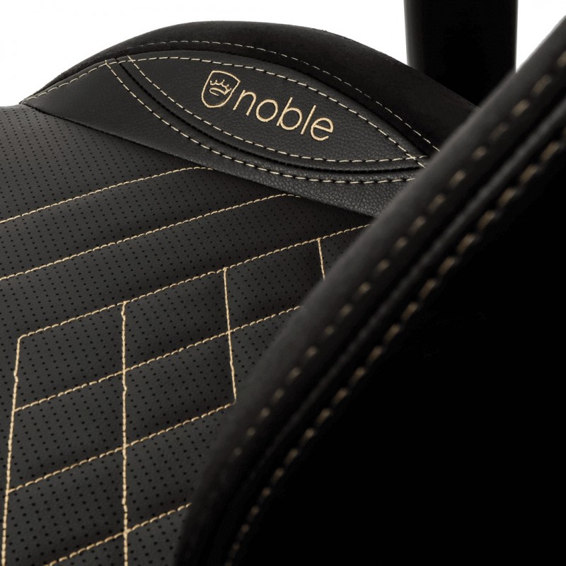 Комп'ютерне крісло для геймера Noblechairs Epic PU leather black/gold (NBL-PU-GOL-002)