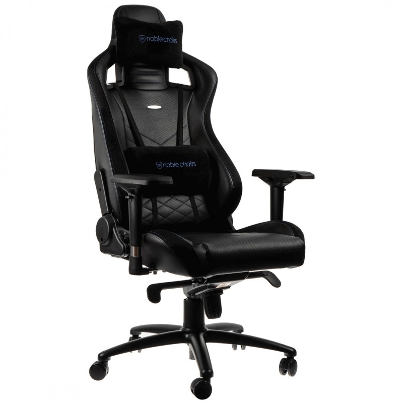 Комп'ютерне крісло для геймера Noblechairs Epic PU leather black (NBL-PU-BLA-002)