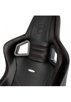Комп'ютерне крісло для геймера Noblechairs Epic PU leather black/red (NBL-PU-RED-002)