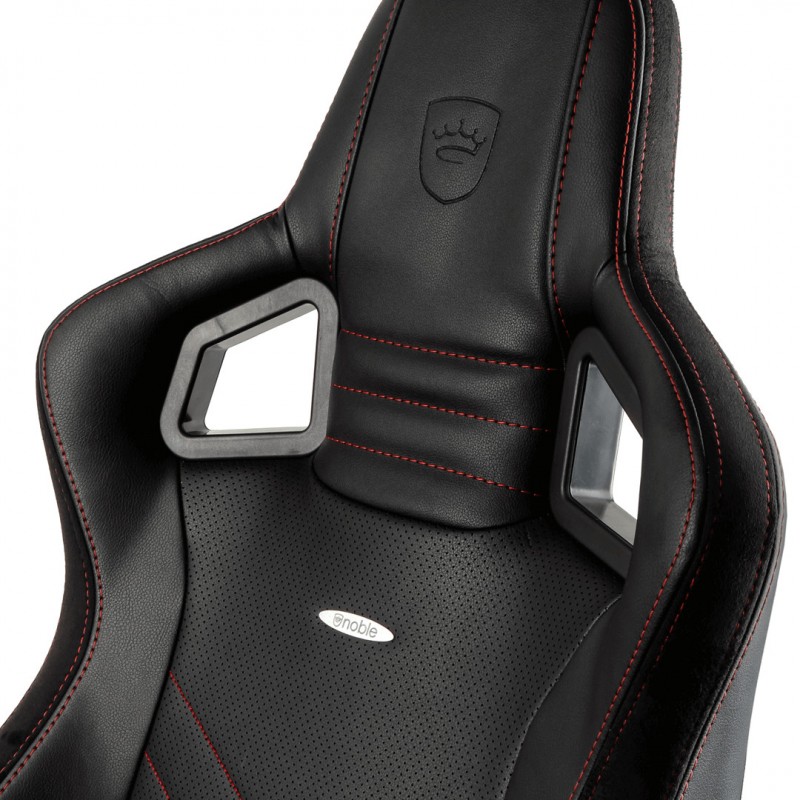 Комп'ютерне крісло для геймера Noblechairs Epic PU leather black/red (NBL-PU-RED-002)