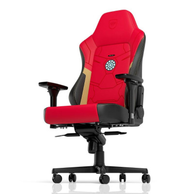 Комп'ютерне крісло для геймера Noblechairs Hero Iron Man Edition (NBL-HRO-PU-IME)