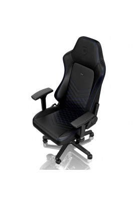 Комп'ютерне крісло для геймера Noblechairs Hero PU black/blue (NBL-HRO-PU-BBL)