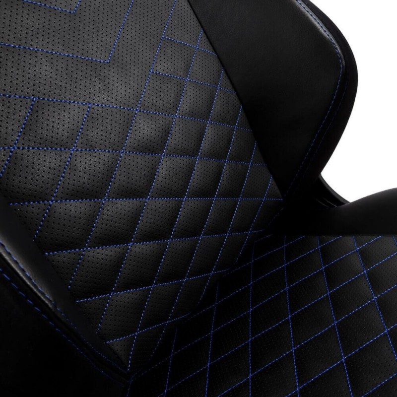 Комп'ютерне крісло для геймера Noblechairs Hero PU black/blue (NBL-HRO-PU-BBL)