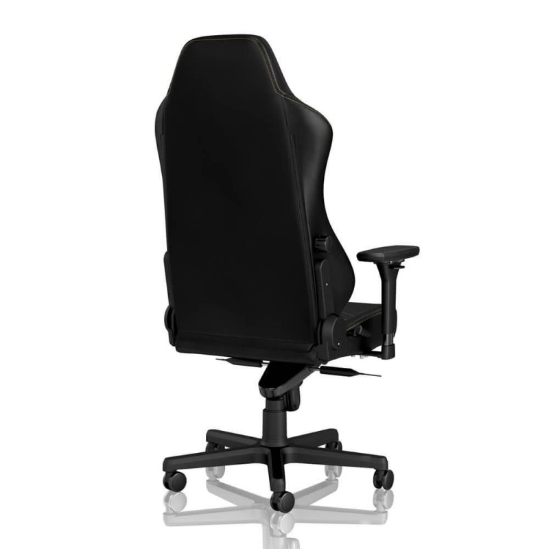 Комп'ютерне крісло для геймера Noblechairs Hero PU leather black/gold (NBL-HRO-PU-GOL)