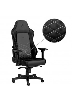 Комп'ютерне крісло для геймера Noblechairs Hero PU leather black (NBL-HRO-PU-BLA)
