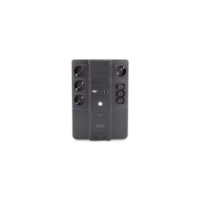 Лінійно-інтерактивний ДБЖ Digitus All-in-One 600VA/360W LED (DN-170110)
