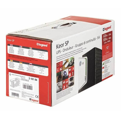 Лінійно-інтерактивний ДБЖ Legrand Keor SP 600ВА/360Вт, 4хС13 (310180)