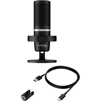 Мікрофон для ПК/для стрімінгу, подкастів HyperX DuoCast (4P5E2AA)