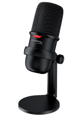 Мікрофон для ПК/для стрімінгу, подкастів HyperX SoloCast Black (HMIS1X-XX-BK/G)