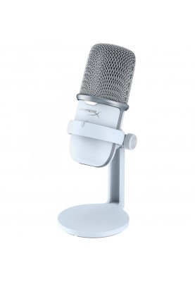 Мікрофон для ПК/для стрімінгу, подкастів HyperX SoloCast White (MIK-HYX-007)