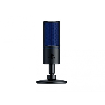 Мікрофон для ПК/для стрімінгу, подкастів Razer Seiren X PS4 Black/Blue (RZ19-02290200-R3G1)