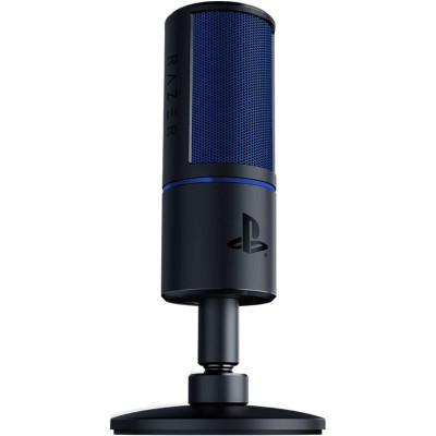 Мікрофон для ПК/для стрімінгу, подкастів Razer Seiren X PS4 Black/Blue (RZ19-02290200-R3G1)