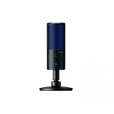 Мікрофон для ПК/для стрімінгу, подкастів Razer Seiren X PS4 Black/Blue (RZ19-02290200-R3G1)