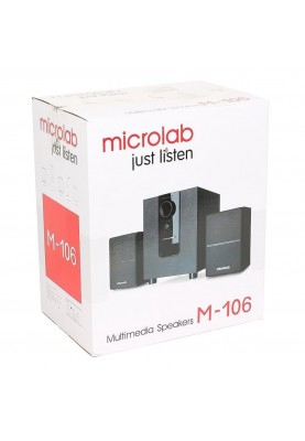 Мультимедійна акустика Microlab M-106 Black