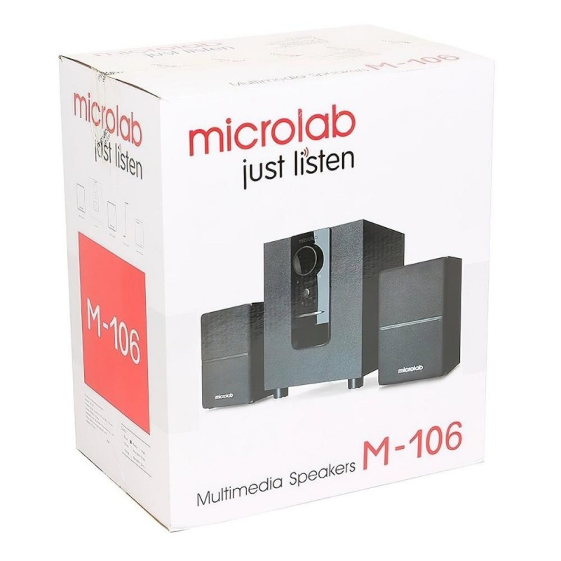 Мультимедійна акустика Microlab M-106 Black