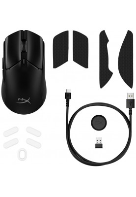 Миша HyperX Pulsefire Haste 2 Wireless Black (6N0B0AA)