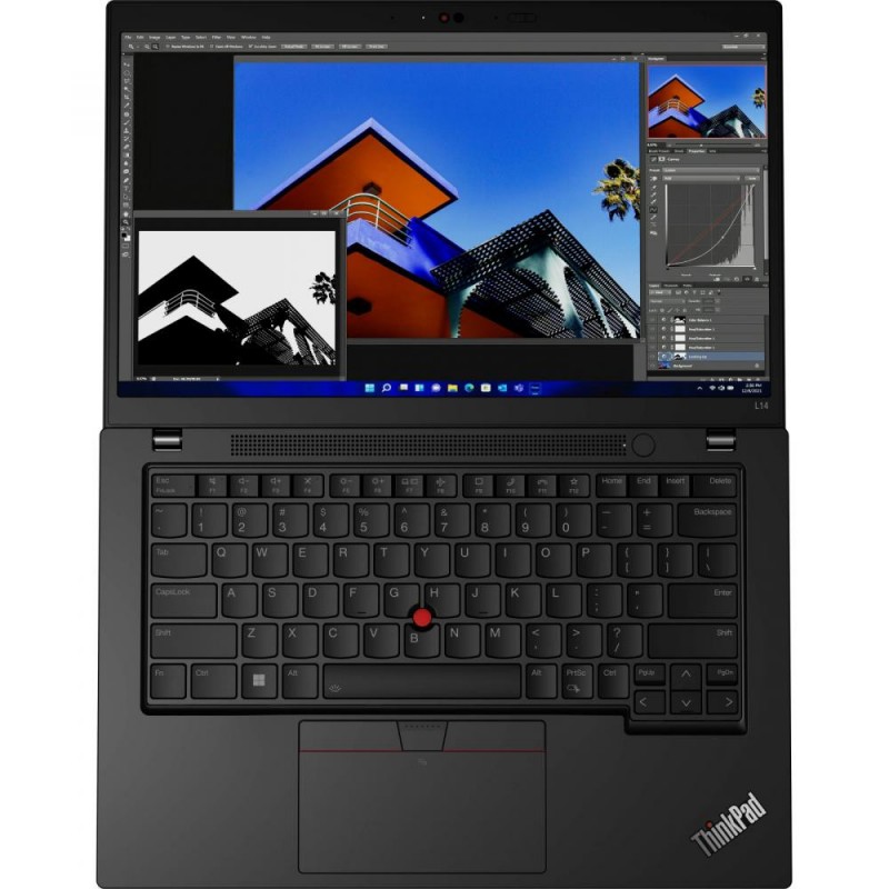 Ноутбук Lenovo ThinkPad L14 Gen 4 Thunder Black (21H1000YRA)