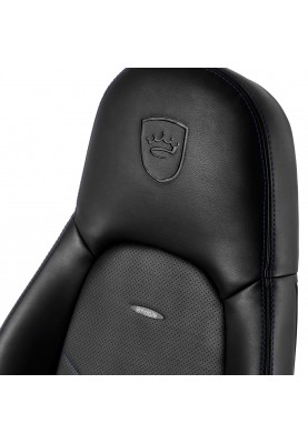 Офісне крісло для керівника Noblechairs Icon PU leather black/blue (NBL-ICN-PU-BBL)