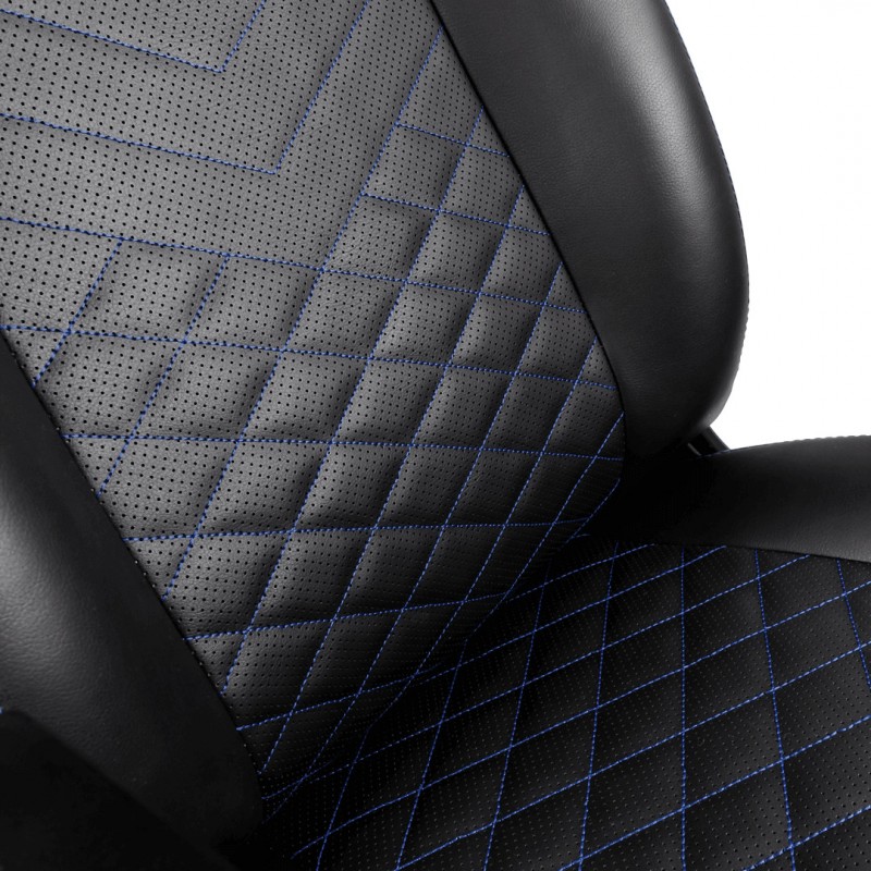 Офісне крісло для керівника Noblechairs Icon PU leather black/blue (NBL-ICN-PU-BBL)