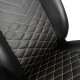 Офісне крісло для керівника Noblechairs Icon PU leather black/gold (NBL-ICN-PU-GOL)