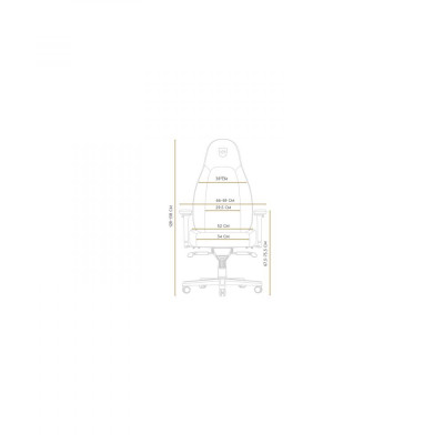 Офісне крісло для керівника Noblechairs Icon PU leather black/platinum white (NBL-ICN-PU-BPW)