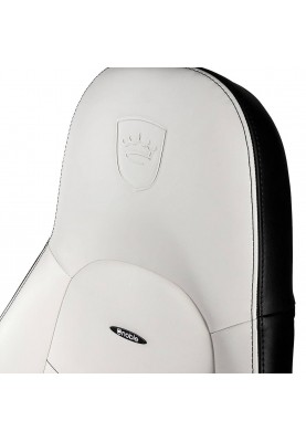 Офісне крісло для керівника Noblechairs Icon PU leather white/black (NBL-ICN-PU-WBK)