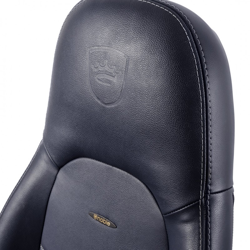 Офісне крісло для керівника Noblechairs Icon real leather midnight blue NBL-ICN-RL-MBG