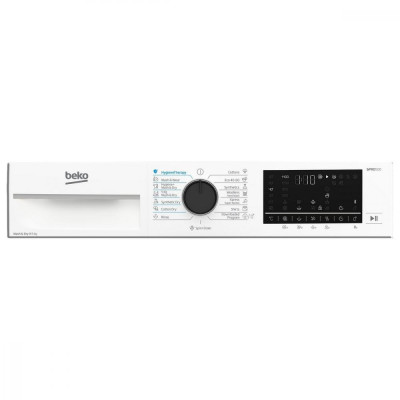 Пральна-сушильна машина автоматична Beko B5DFT58447W