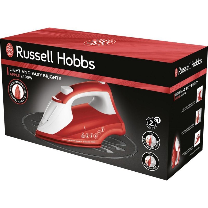 Праска з парою Russell Hobbs Light & Easy Brights Apple Iron 26481-56