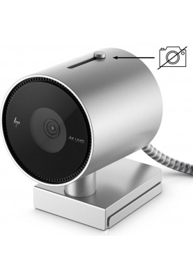 Веб-камера HP 950 4K USB Silver HP (4C9Q2AA)