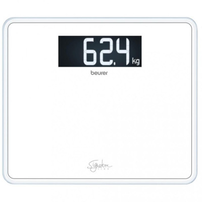 Ваги для підлоги електронні Beurer GS 410 SignatureLine White