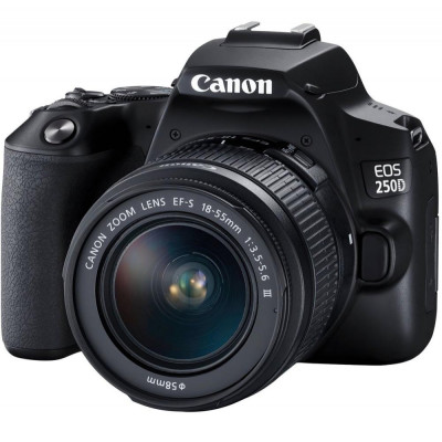Дзеркальний фотоапарат Canon EOS 250D kit (18-55mm) DC (3454C009)