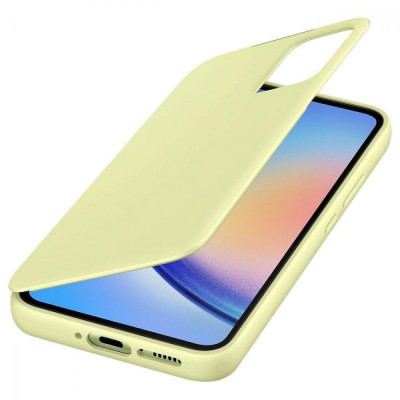 Чохол для смартфона Samsung A346 Galaxy A34 Smart View Wallet Case Lime (EF-ZA346CGEG)
