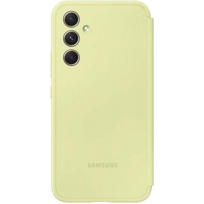 Чохол для смартфона Samsung A546 Galaxy A54 Smart View Wallet Case Lime (EF-ZA546CGEG)